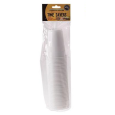 Plastic Disposable Cups, 250ml - 40 Piece